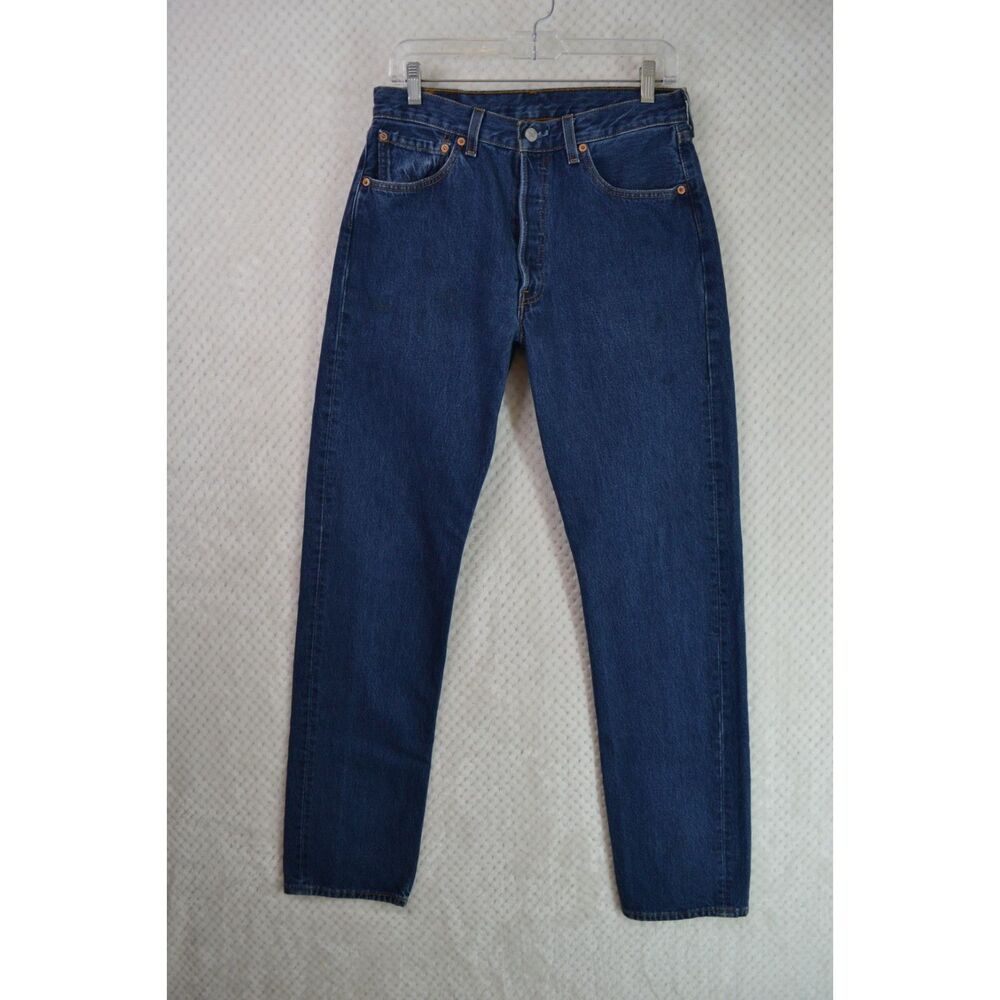 Levi's 501 Y2K Women's 32x34 Medium Wash Button Fly High Rise Jeans